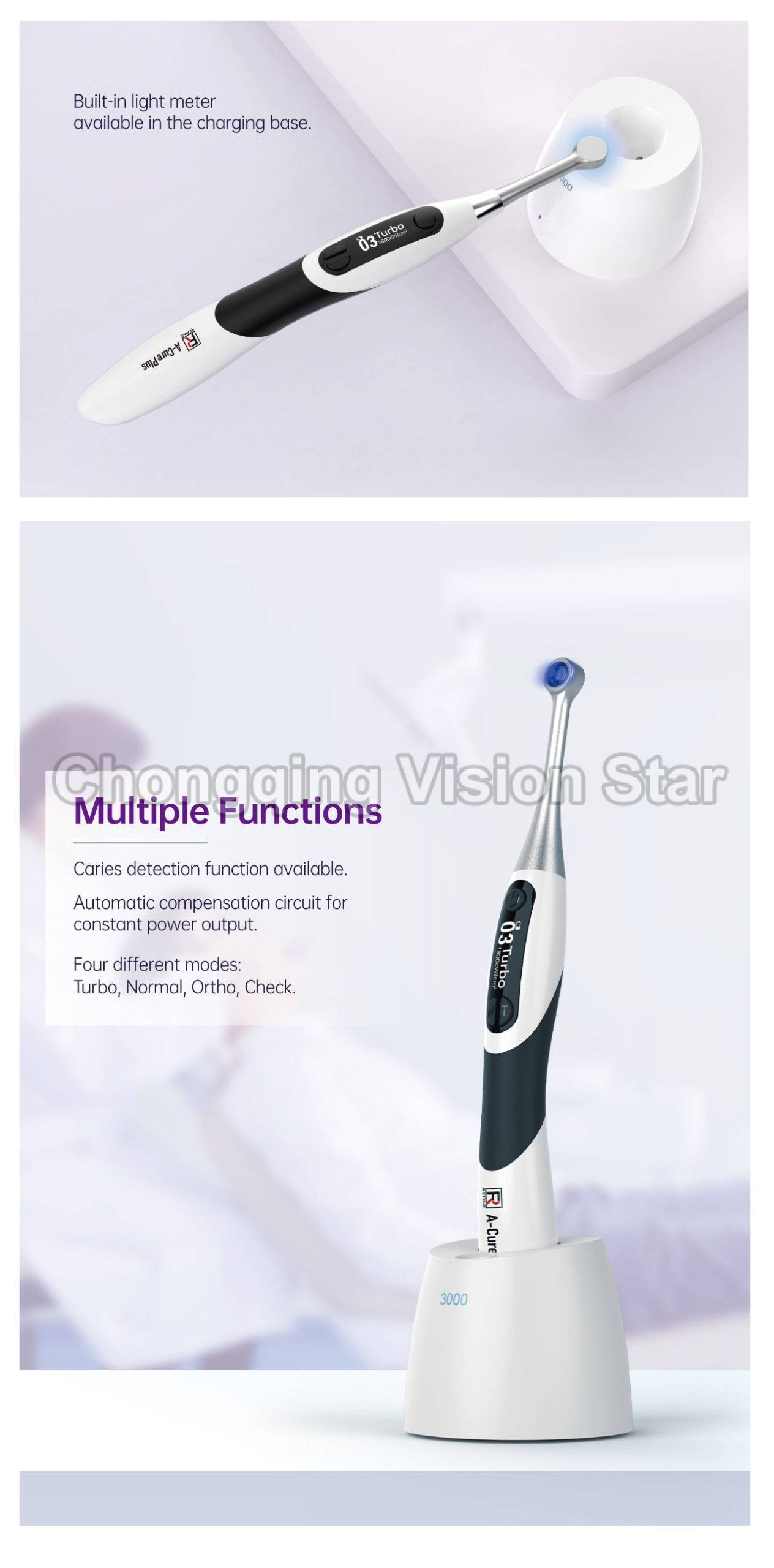 A-Cure Plus Curing Light