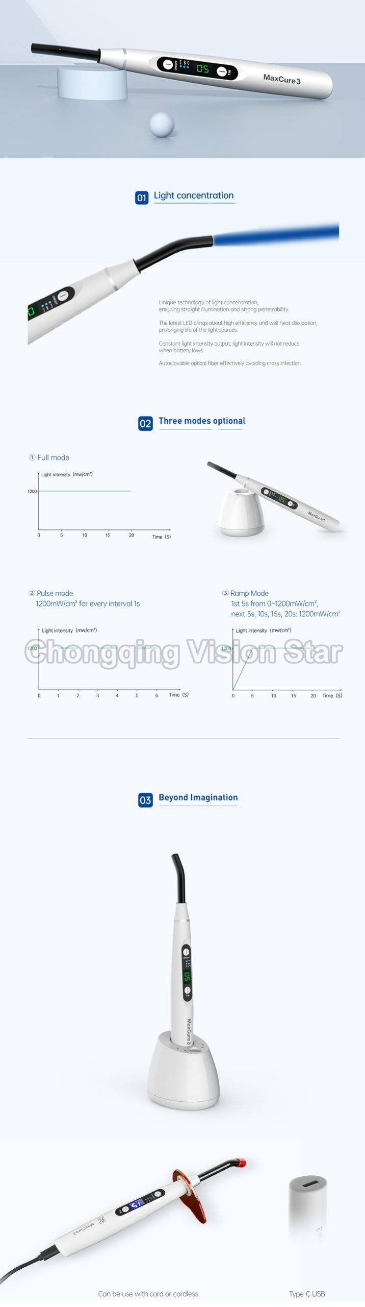 MaxCure3 Curing Light